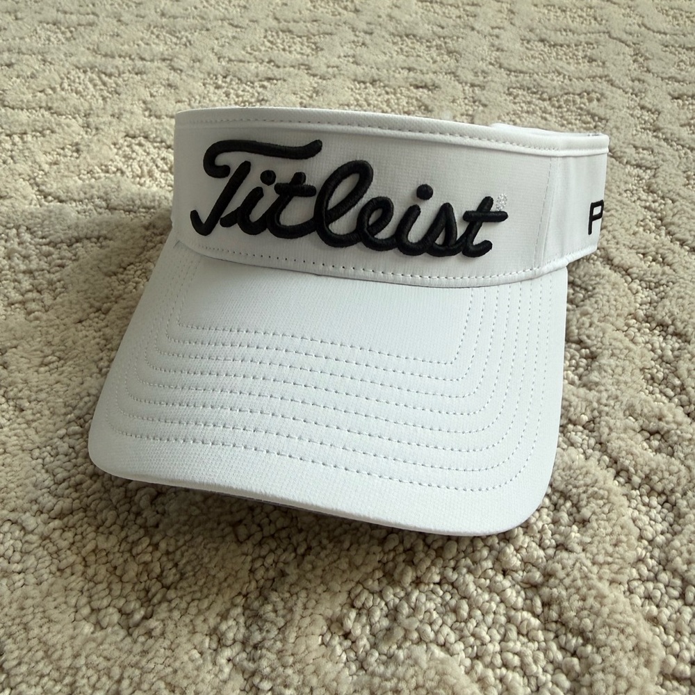 Titleist White Golf Visor